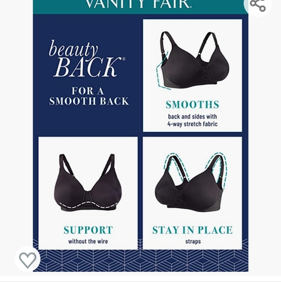 Nwt Vanity Fair Beauty back bra - Picture 4 of 7